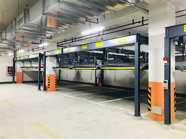 山东浅易立体车库装备